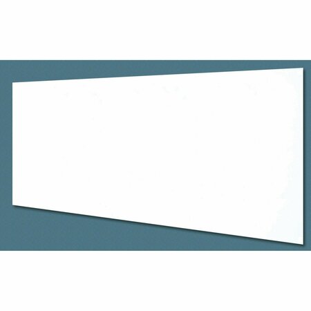 AARCO ClearVision Z-Bar Mounting Magnetic Glass Markerboards 3mm Magnetic 48"x96" 3WGBM4896Z